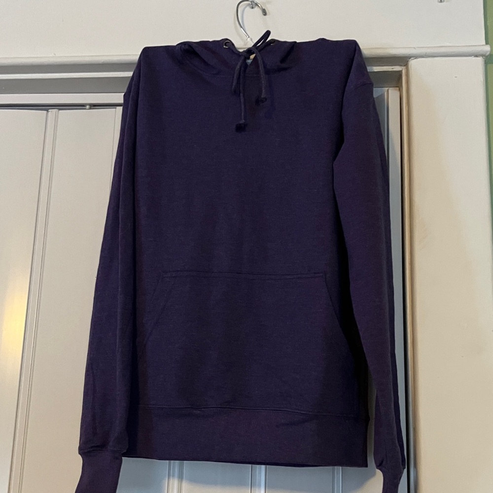 Delta Fleece Purple lightweight hooded sweatshirt